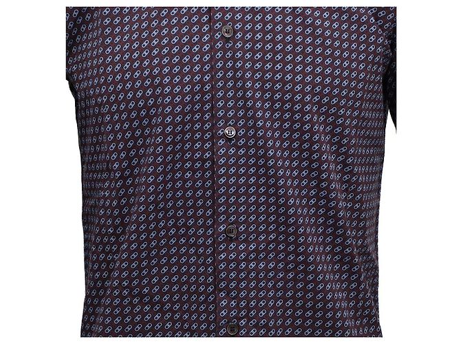 Salvatore Ferragamo Camicia a maniche lunghe Blu - vista 3