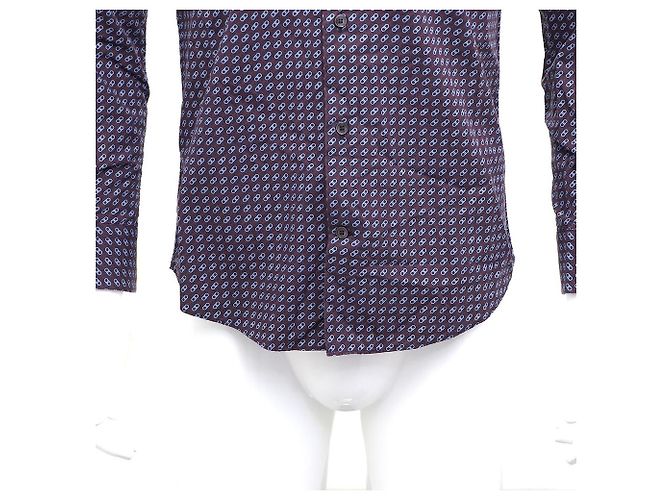 Salvatore Ferragamo Camicia a maniche lunghe Blu - vista 4