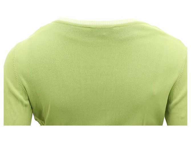 Kenzo Conjunto de cardigan e regata verde - vista 6