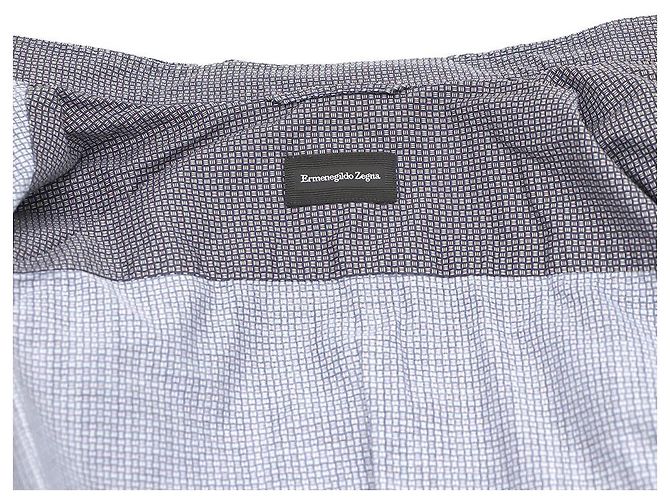 Ermenegildo Zegna Camicia Blu - vista 10
