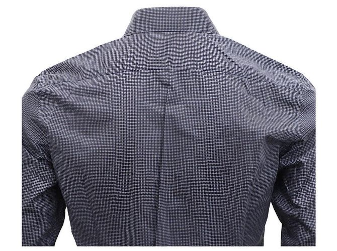 Ermenegildo Zegna Camicia Blu - vista 7