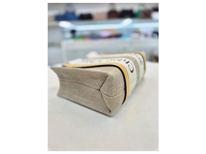 Chloé Mini tote e borsa a tracolla Woody Marrone - vista 17