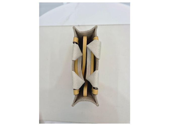 Chloé Mini tote e borsa a tracolla Woody Marrone - vista 3