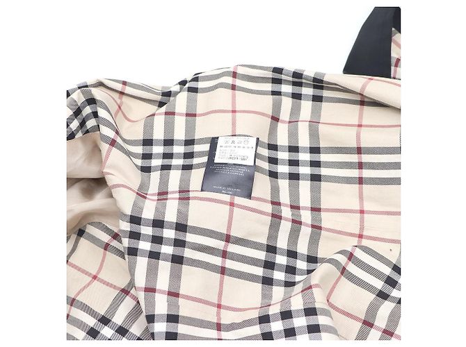 Burberry Chaqueta larga con capucha de nylon Negro - vista 10