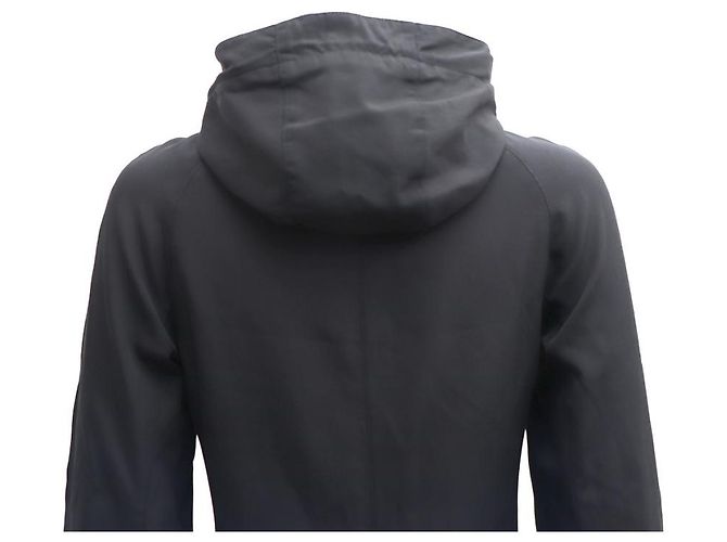 Burberry Chaqueta larga con capucha de nylon Negro - vista 16
