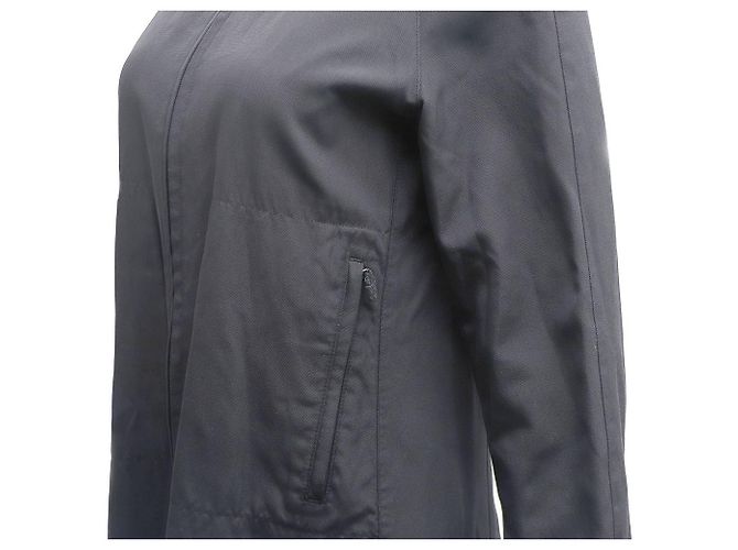 Burberry Chaqueta larga con capucha de nylon Negro - vista 5