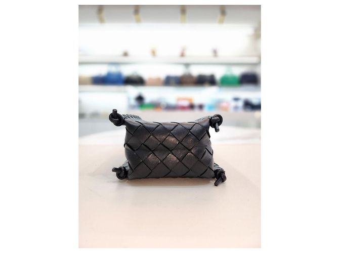 Bottega Veneta Borsa a tracolla Intrecciato Nero - vista 15
