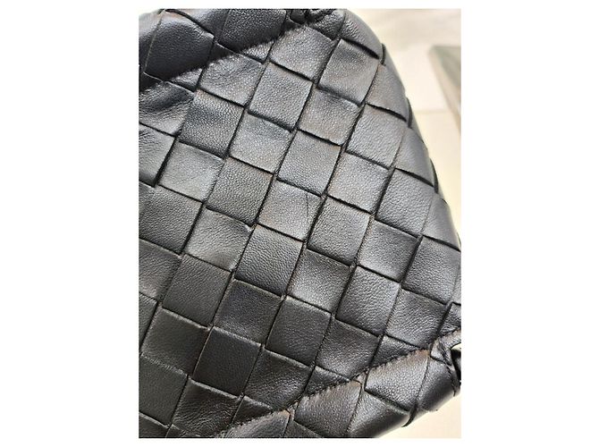Bottega Veneta Borsa a tracolla Intrecciato Nero - vista 20