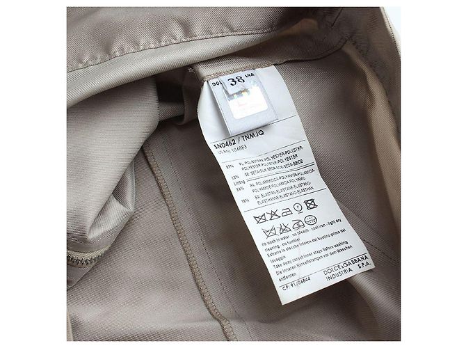 Dolce & Gabbana Top palabra de honor taupe Blanco - vista 3