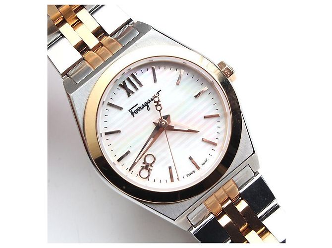 Salvatore Ferragamo Reloj de acero combinado Multicolor - vista 4