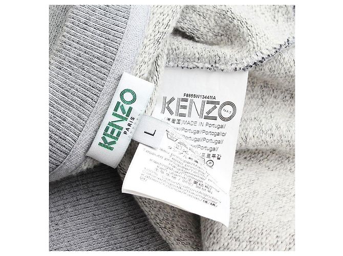 Kenzo Sudadera Gris Melange Castaño - vista 3