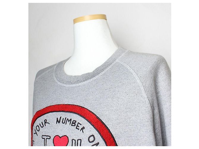 Kenzo Sudadera Gris Melange Castaño - vista 4