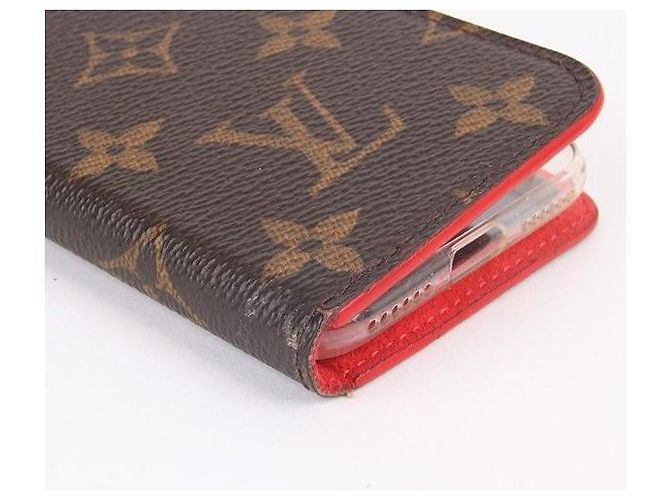 Louis Vuitton Capa de iPhone Monogram Marrom - vista 4