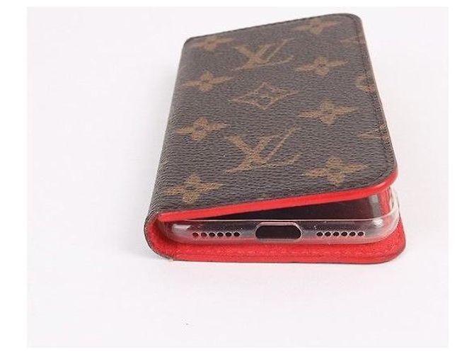 Louis Vuitton Capa de iPhone Monogram Marrom - vista 6