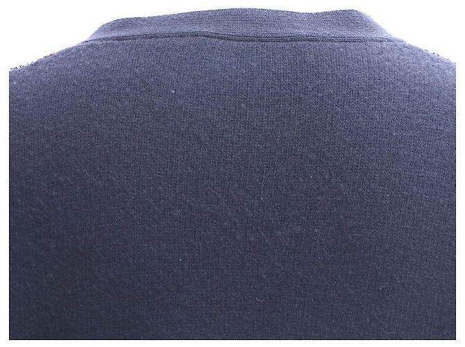 Gucci GG Check Wollstrickjacke für Herren Blau - Ansicht 6