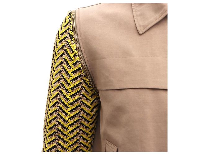 Kenzo Veste pour femme avec col et manches de pull Marron - vue 14