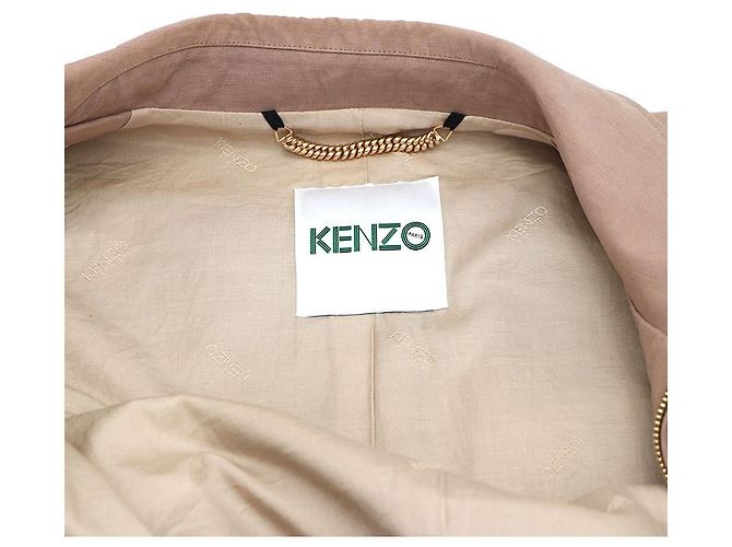 Kenzo Veste pour femme avec col et manches de pull Marron - vue 9