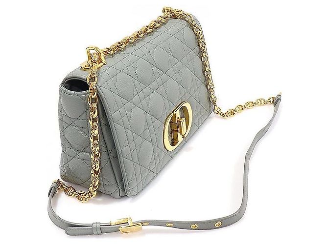 Dior Caro Medium Schultertasche Braun - Ansicht 3