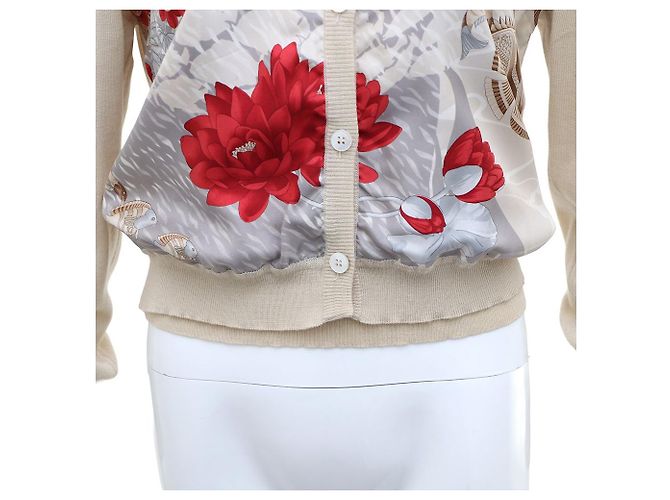 Salvatore Ferragamo Cardigan- und Tanktop-Set mit Blumenmuster - Ansicht 4