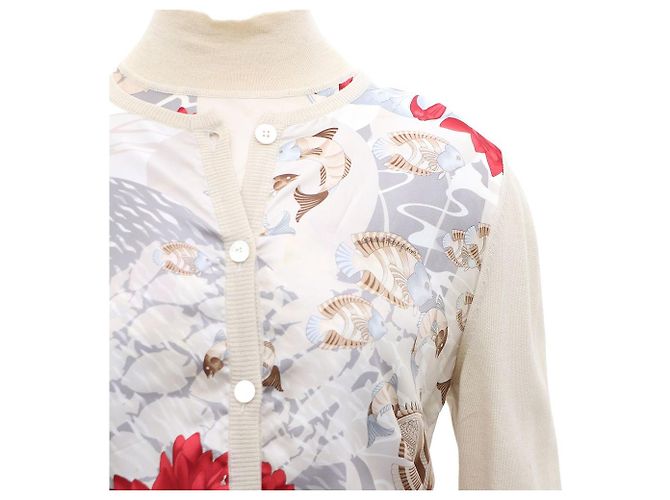 Salvatore Ferragamo Cardigan- und Tanktop-Set mit Blumenmuster - Ansicht 5