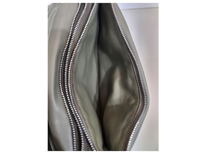 Salvatore Ferragamo Borsa a Spalla Viva Flap Chain Verde - vista 21