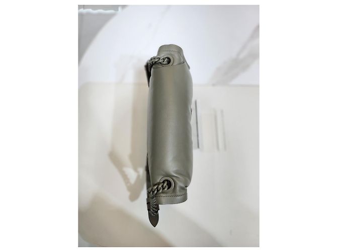 Salvatore Ferragamo Borsa a Spalla Viva Flap Chain Verde - vista 3