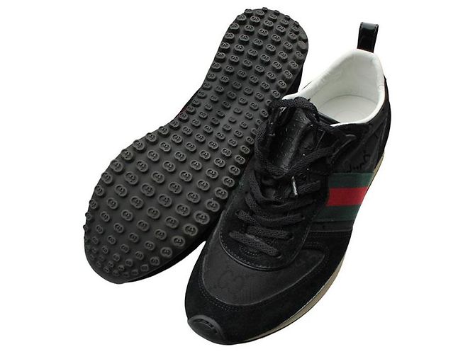 Gucci Sneakers Sima nere da uomo Nero - vista 3