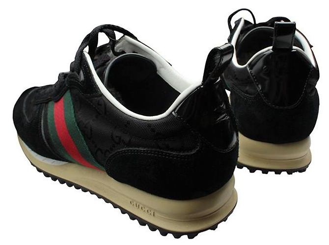 Gucci Sneakers Sima nere da uomo Nero - vista 4