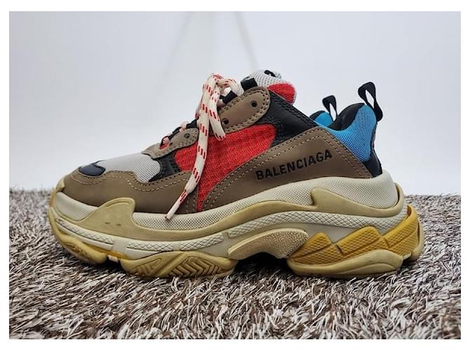 Balenciaga Triple Multi Blu - vista 4