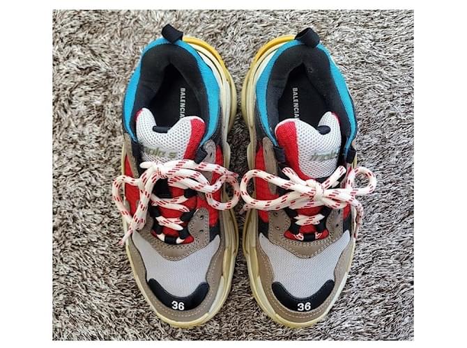 Balenciaga Triple Multi Blu - vista 7