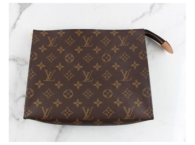 Louis Vuitton Beauty case Marrone - vista 3