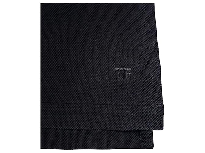 Tom Ford Kurzarm-Poloshirt Schwarz - Ansicht 3