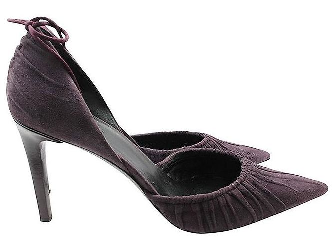 Gucci Scarpe Dorsey Deep Violet Porpora - vista 3