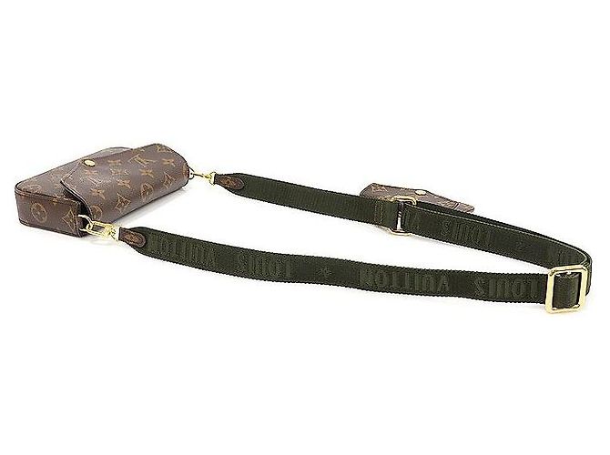 Louis Vuitton Borsa a tracolla Felicie Strap and Go in Monogram Canvas Marrone - vista 4