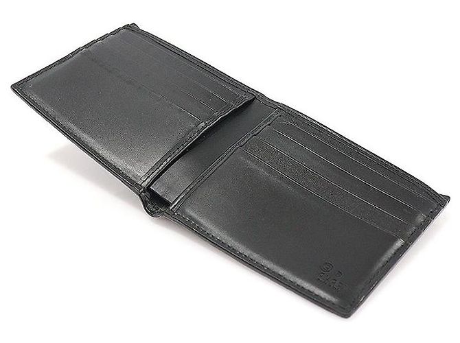 Gucci Black GG Sima Leather Signature Wallet - view 4