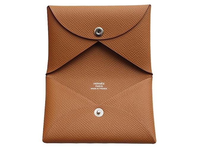 Hermès Tarjetero Calvi Castaño - vista 3