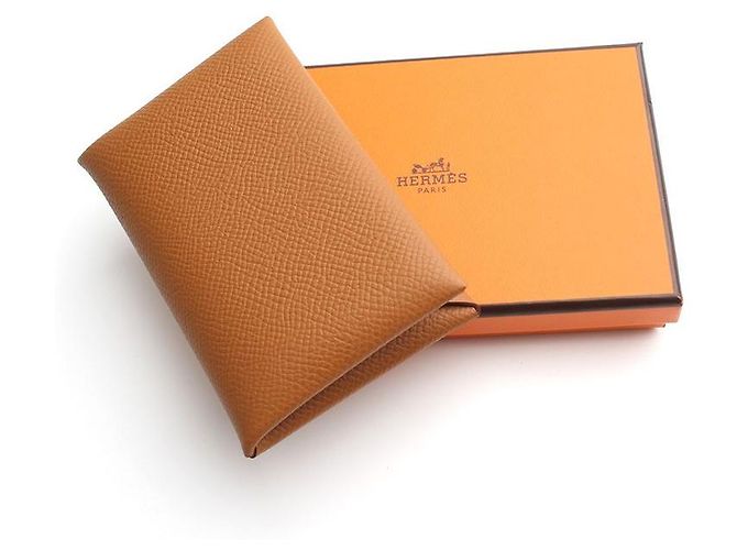 Hermès Tarjetero Calvi Castaño - vista 5