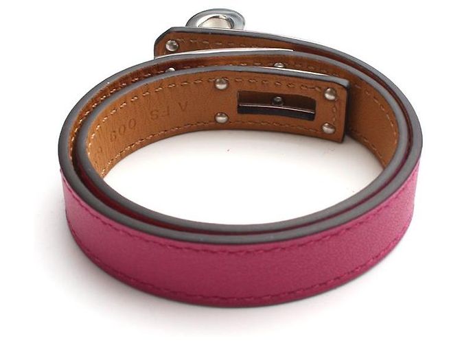 Hermès Bracciale Anemone Kelly Argentato Multicolore - vista 3