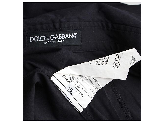 Dolce & Gabbana Camicia nera Dolce Gabbana Nero - vista 3