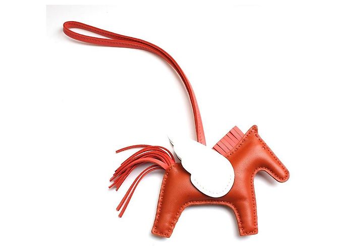 Hermès Pegasus Rodeo Bag Charm Small Pink - Ansicht 2