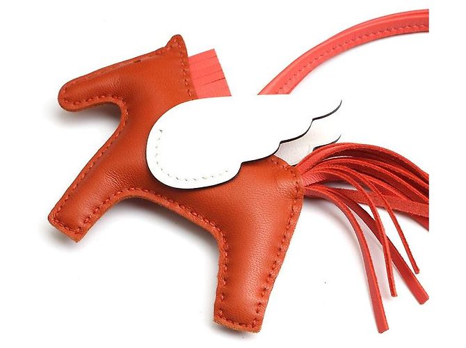 Hermès Pegasus Rodeo Bag Charm Small Pink - Ansicht 3