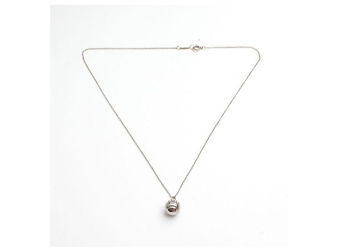 Tiffany & Co Collana Atlas in argento Nero - vista 2