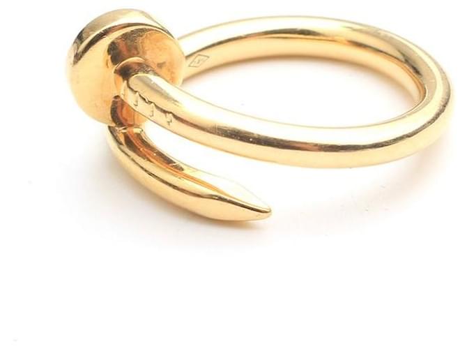 Cartier Anello Juste un Clou in oro giallo Arancione - vista 3
