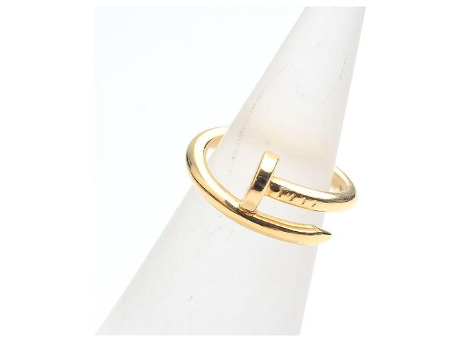 Cartier Anello Juste un Clou in oro giallo Arancione - vista 4