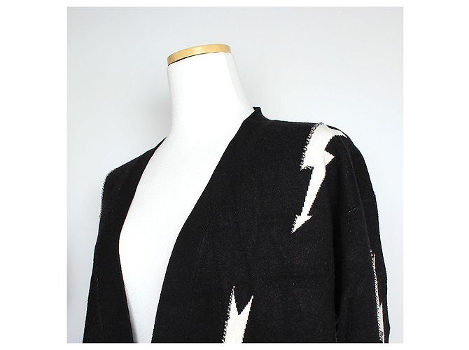 Sandro Cardigan de malha com contas metálicas Multicor - vista 4