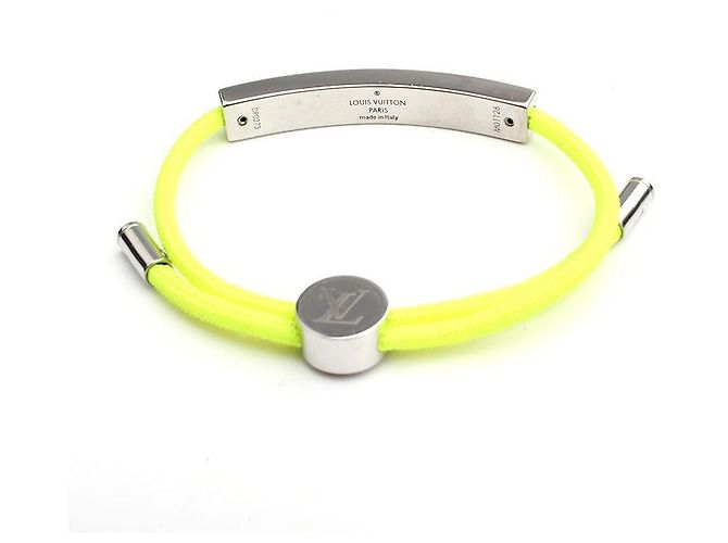 Louis Vuitton LV Neon Green String Armband Grün - Ansicht 2