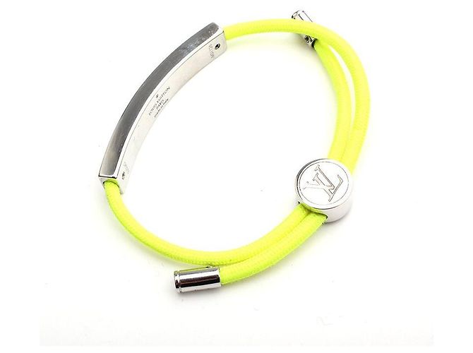 Louis Vuitton LV Neon Green String Armband Grün - Ansicht 3