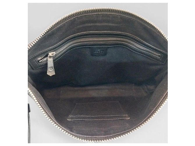 Gucci Clutch Supreme Stripe Blu - vista 5