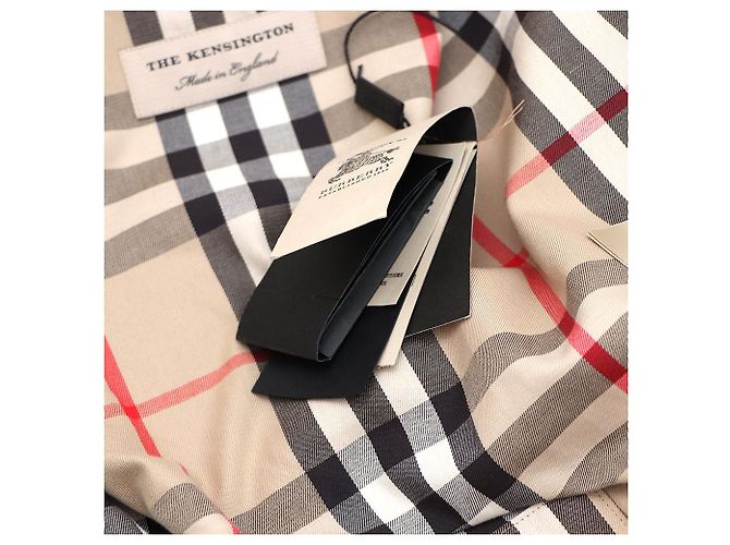 Burberry Gabardina Kensington Castaño - vista 11