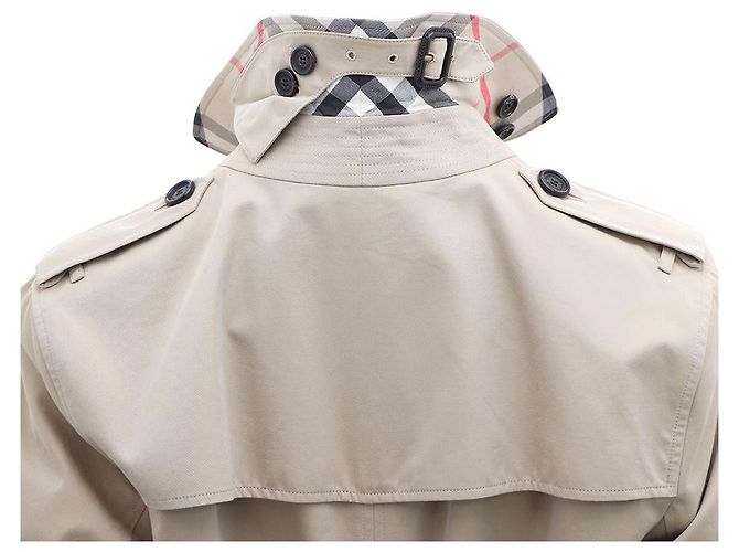 Burberry Gabardina Kensington Castaño - vista 7